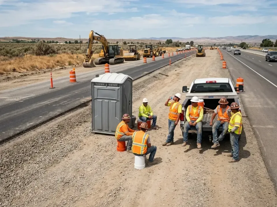 highway-road-construction-crew-007 — frequently asked questions, Porta Potty and Restroom Rentals in Hortonville, WI